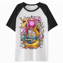 Load image into Gallery viewer, Adventure Time T Shirt Tee Fashion Tshirt Hip Hop Men Women Harajuku Top T-shirt Streetwear Male Female For Clothing